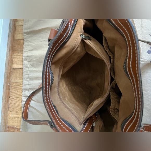 Patricia Nash Poppy Tote Cognac - Picture 11 of 12